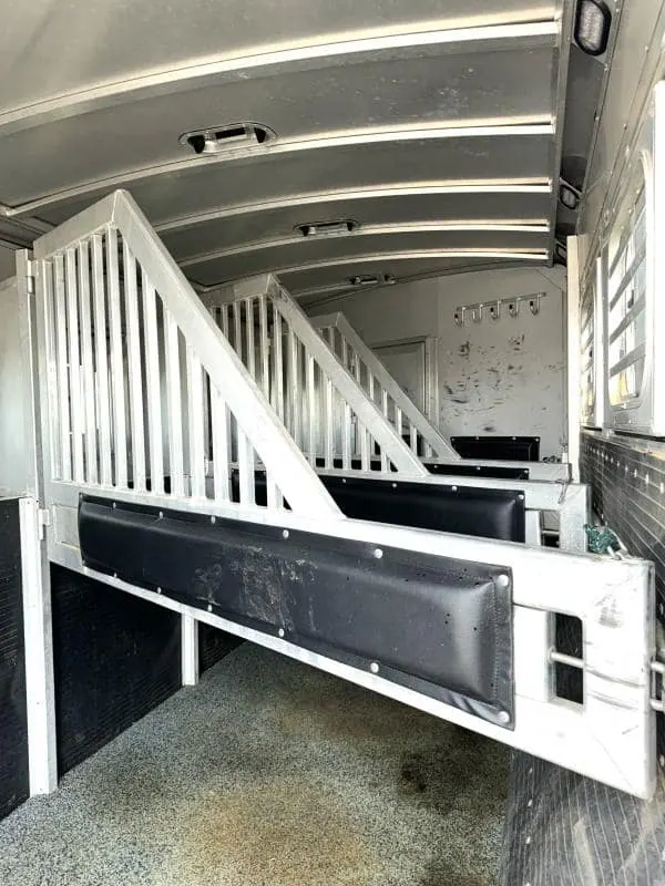 2011 Platinum Coach 4 Horse 15 SW Rear Load Horse Trailer