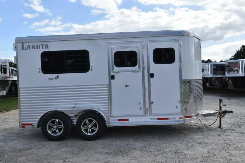 2018 Lakota 2HBPST 2 Horse Trailer