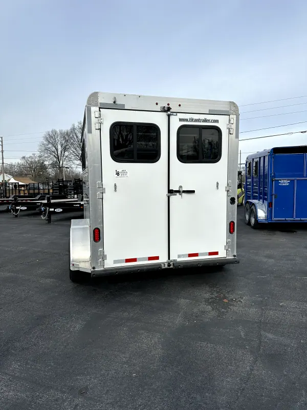 2021 Titan 2 Horse Trailer