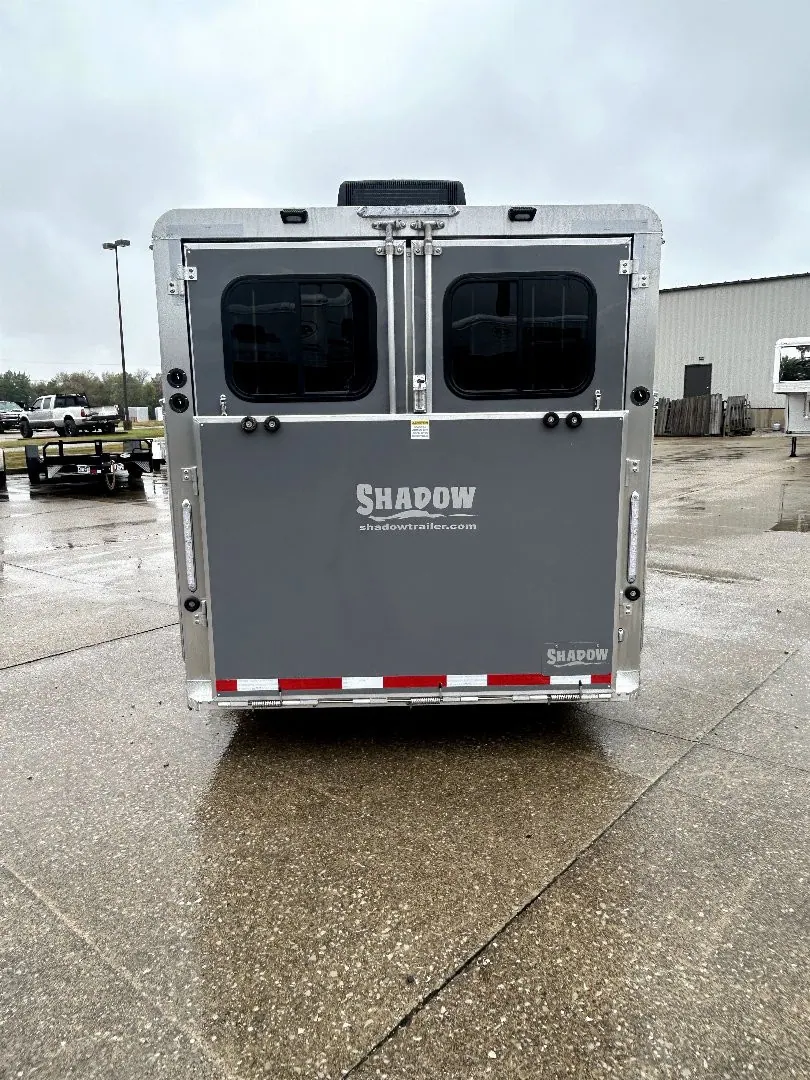 2026 Shadow 10 Pen Supreme Gooseneck Stock Combo Trailer