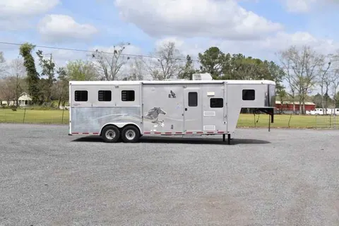 2007 American Spirit 8308LQ 3 Horse Trailer