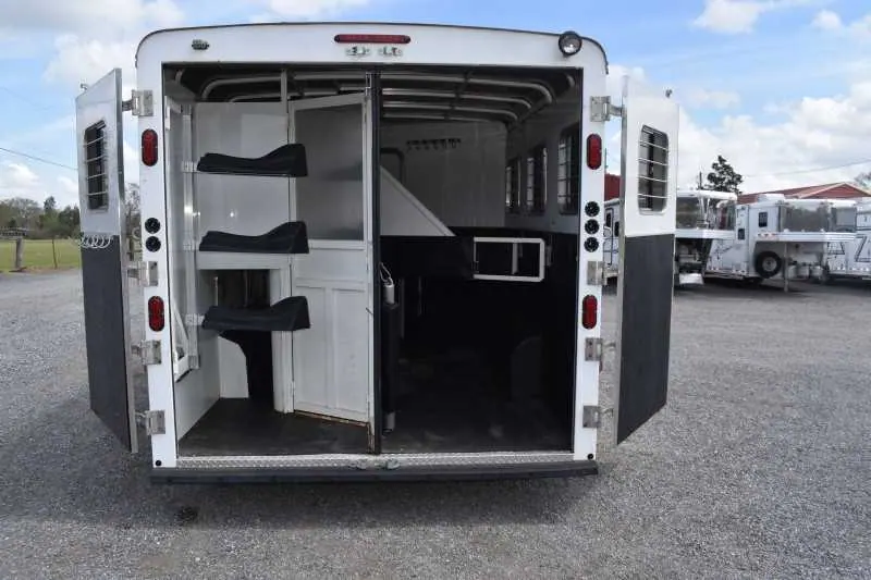 2007 American Spirit 8308LQ 3 Horse Trailer with 8' Short Wall