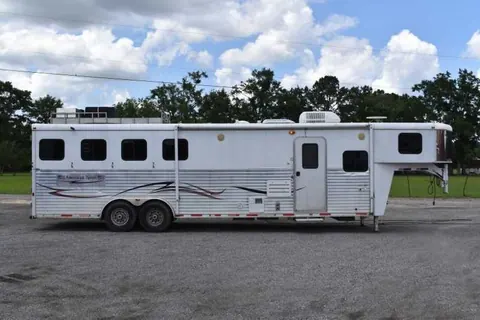 2007 American Spirit 8410GLQ 4 Horse Trailer