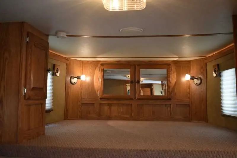 2007 American Spirit 8410GLQ 4 Horse Trailer with 10' Short Wall