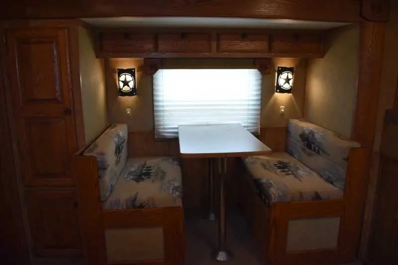 2007 American Spirit 8410GLQ 4 Horse Trailer with 10' Short Wall