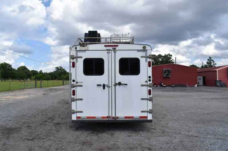 2007 American Spirit 8410GLQ 4 Horse Trailer with 10' Short Wall