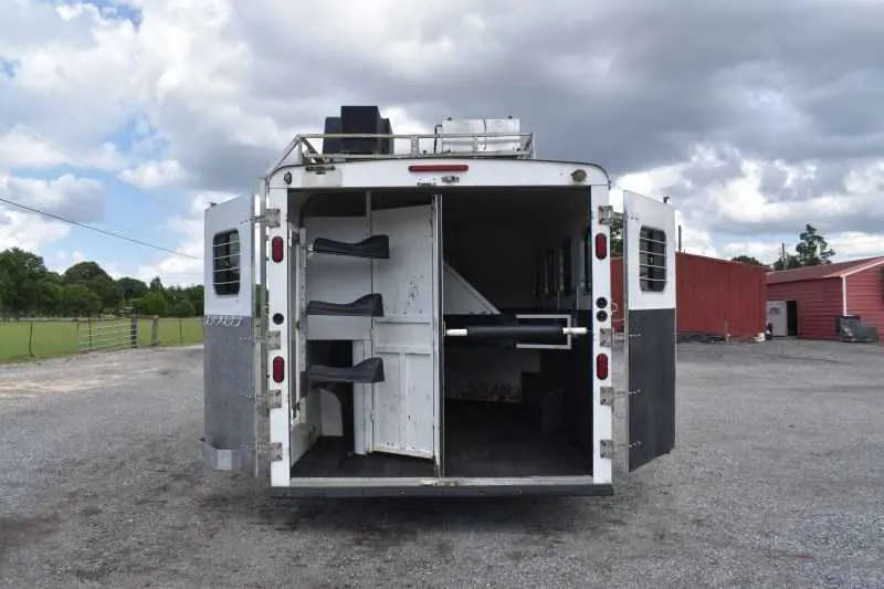 2007 American Spirit 8410GLQ 4 Horse Trailer with 10' Short Wall