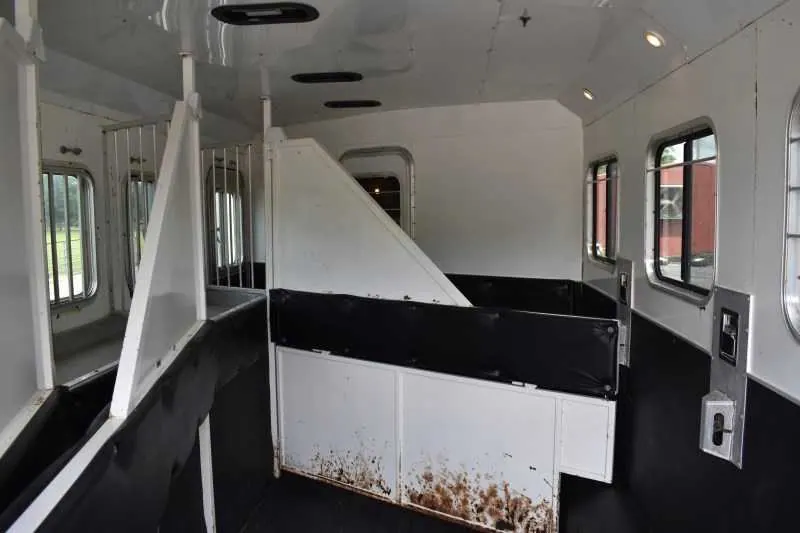 2007 American Spirit 8410GLQ 4 Horse Trailer with 10' Short Wall