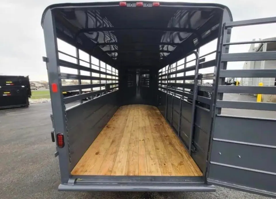 2023 BCI Stock Trailer 6'X16' Eco Series Bumper Pull