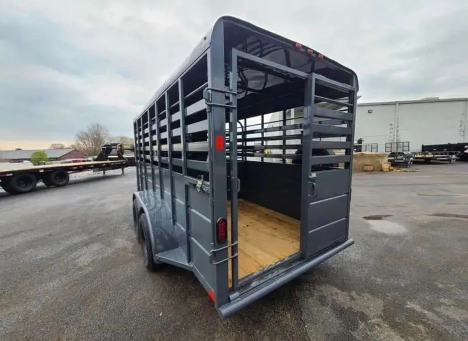 2023 BCI Stock Trailer 6'X16' Eco Series Bumper Pull