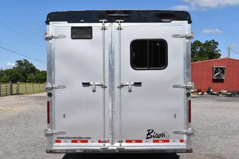2022 Bison Desperado 8413BG 4 Horse Trailer with 13' Short Wall