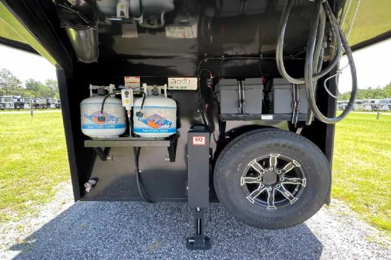2024 Bison Trail Hand 708160 Stock Trailer with 8' Short Wall