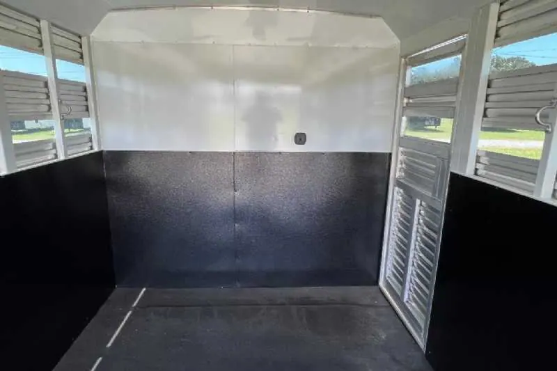 2024 Bison Trail Hand 708160 Stock Trailer with 8' Short Wall