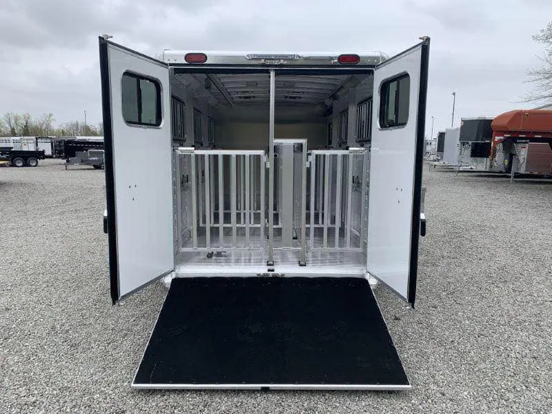 2020 19' CIMARRON BUMPER PULL 6 PEN STOCK TRAILER