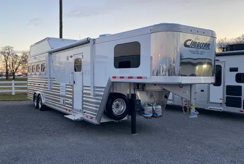 2024 Cimarron Trailers 8412 Outback Customs 4 Horse LQ