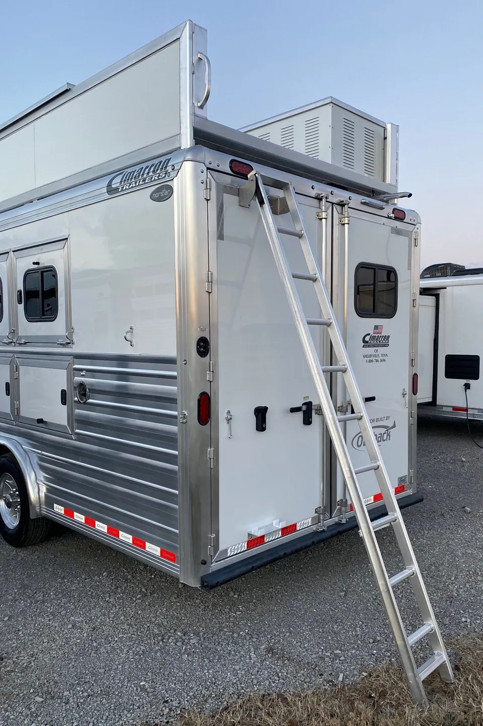 2024 Cimarron Trailers 8412 Outback Customs 4 Horse LQ