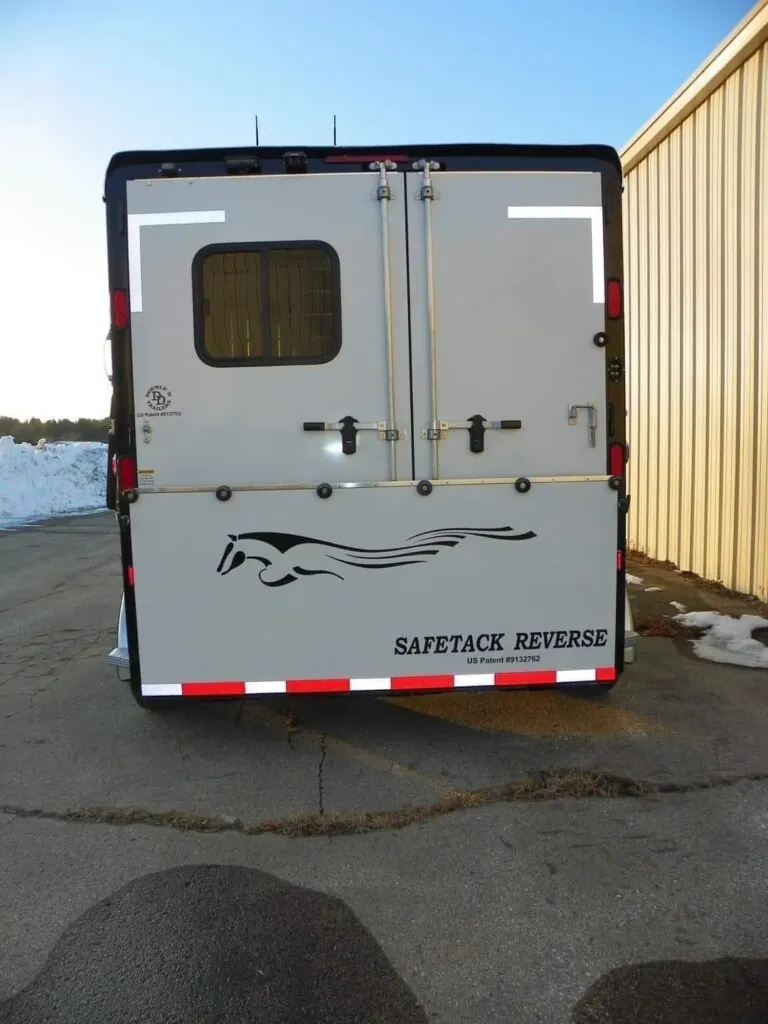 2022 Double D reverse slant 2 horse bumper pull