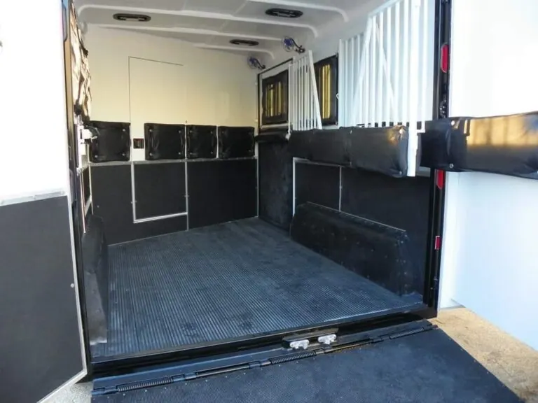 2022 Double D reverse slant 2 horse bumper pull
