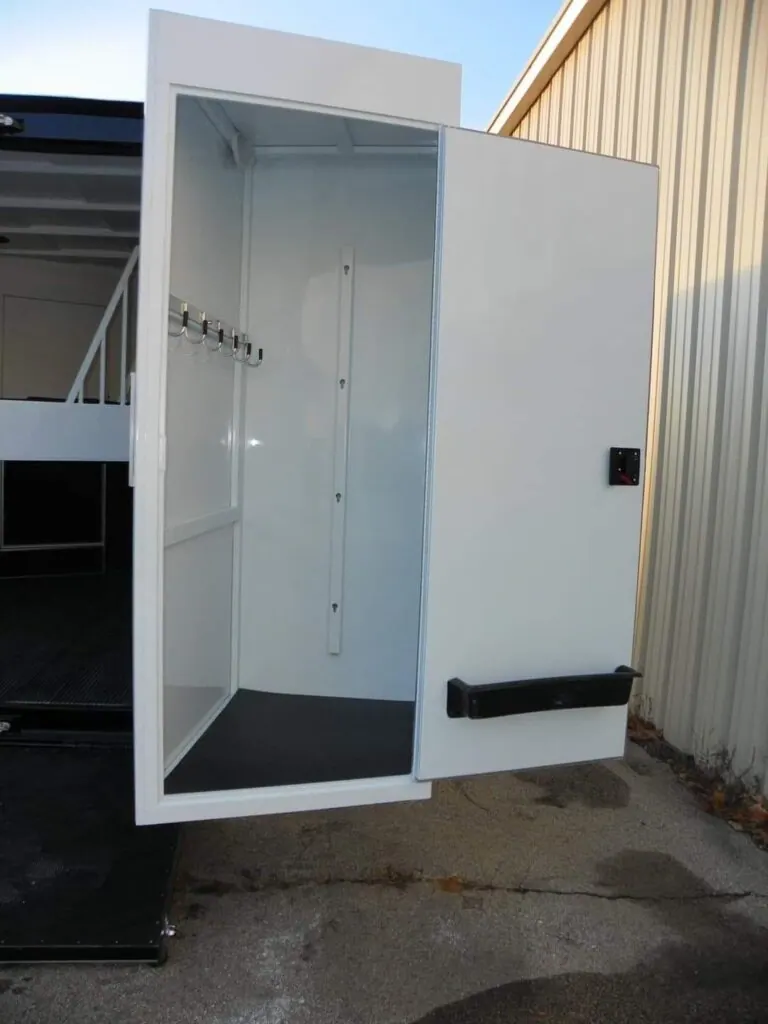 2022 Double D reverse slant 2 horse bumper pull