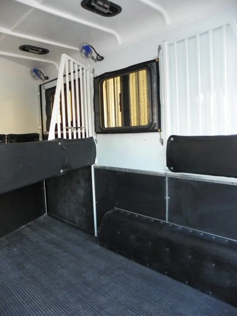 2022 Double D reverse slant 2 horse bumper pull