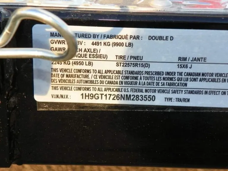 2022 Double D reverse slant 2 horse bumper pull