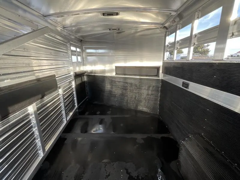 NEW 2024 Elite Trailers 5 Horse Stock Combo BP Horse Trailer