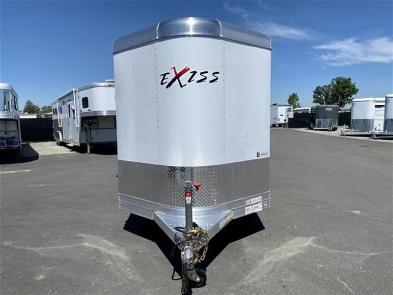 2024 Exiss Exhibitor Mini 615 Bumper Pull Stock Trailer, 8 pens