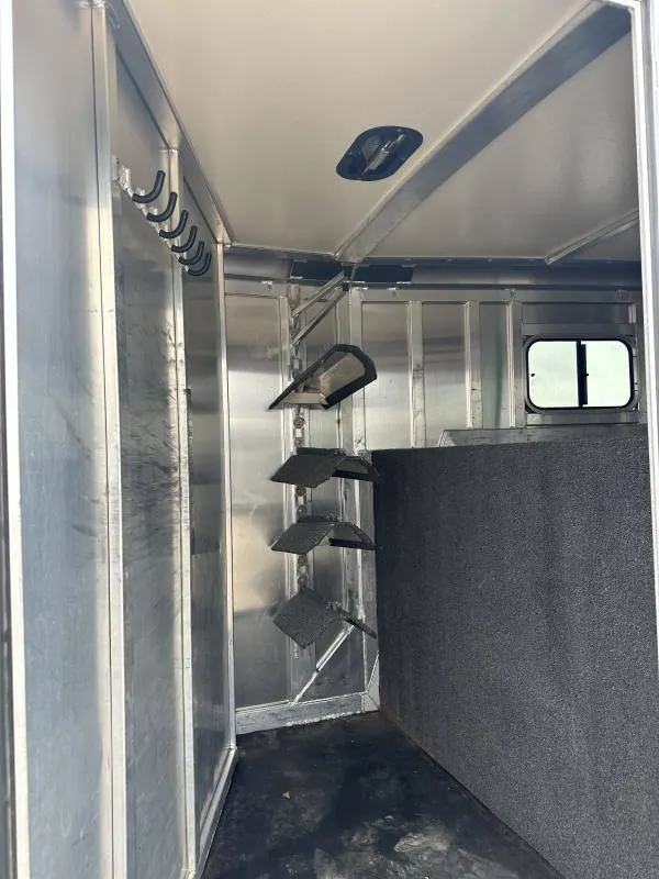 2012 Hart Trailers Short-Go Single Axle Stock / Stock Combo Trailer