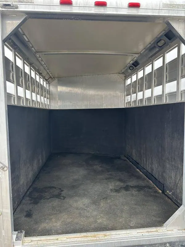 2012 Hart Trailers Short-Go Single Axle Stock / Stock Combo Trailer