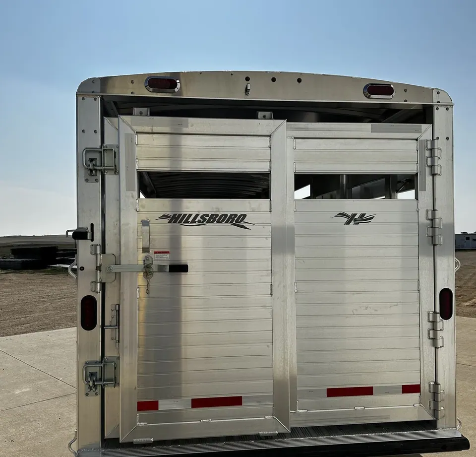 New 2024 Hillsboro 24' Livestock Trailer