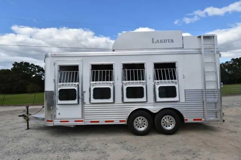 2018 Lakota 84HBPSL 4 Horse Trailer