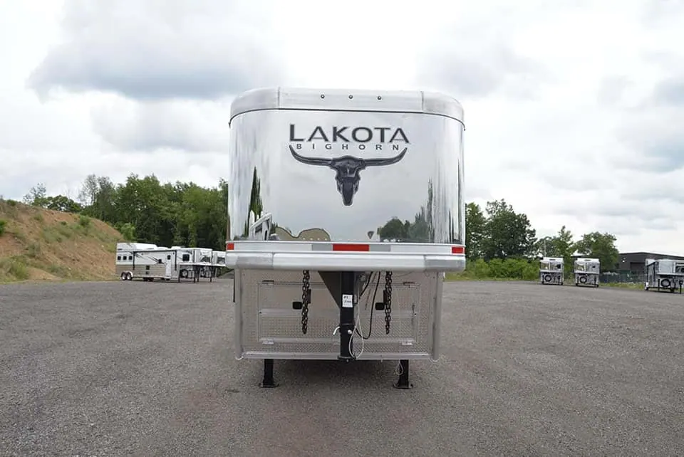 2024 Lakota Big Horn 8417 Double Slide 4 Horse Trailer
