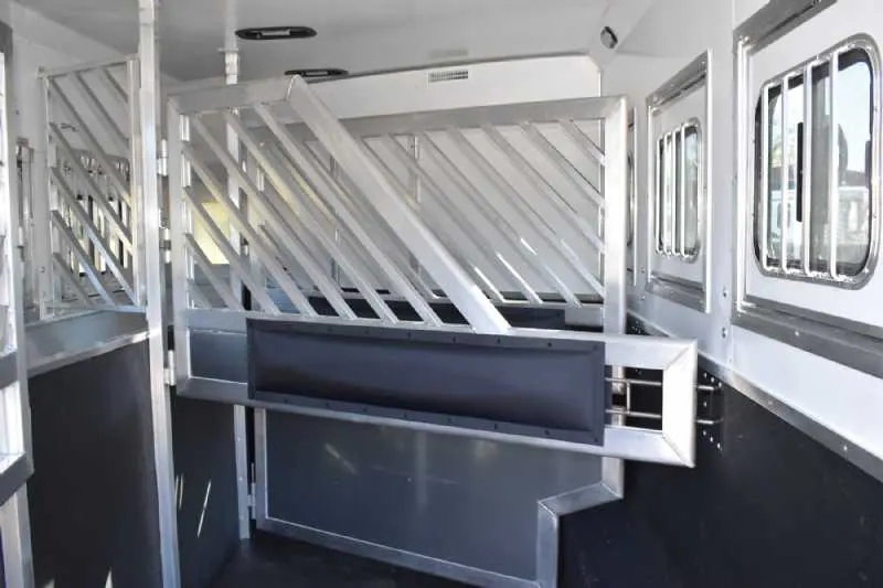 2021 Lakota Bighorn 8418GLQUG 4 Horse Trailer