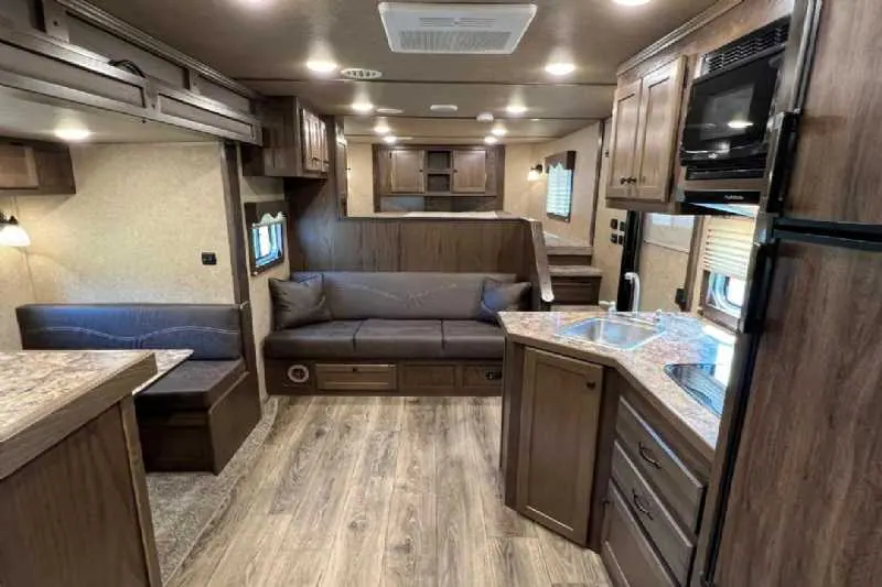 2024 Lakota Charger LE81413SR Stock Trailer with 13' Short Wall