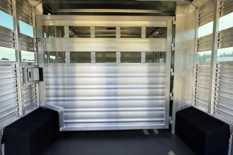2024 Lakota Charger LE81413SR Stock Trailer with 13' Short Wall
