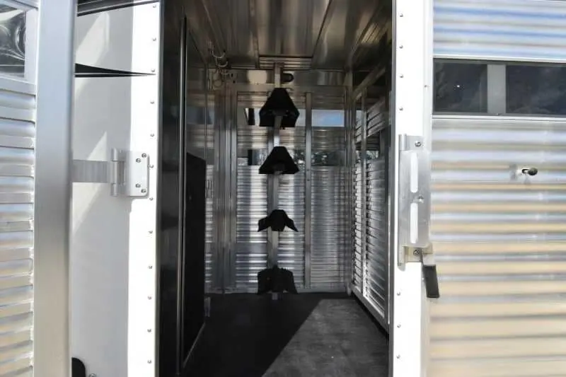 2018 Lakota Charger LQ Stock Trailer with 9' Short Wall
