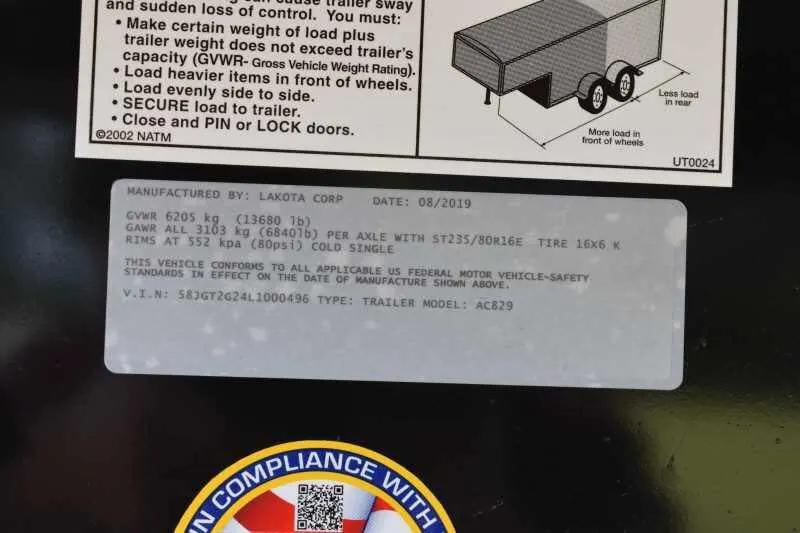 2020 Lakota Colt 8209SO 2 Horse Trailer with 9' Short Wall