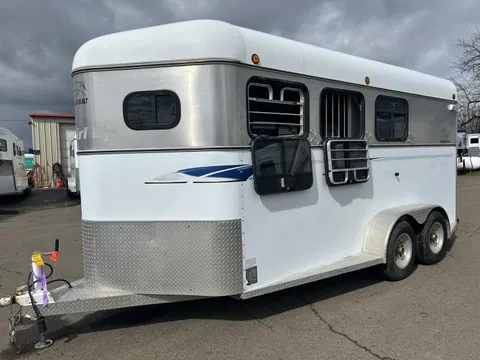 2000 Morgan Built 3 Horse Bumper Pull