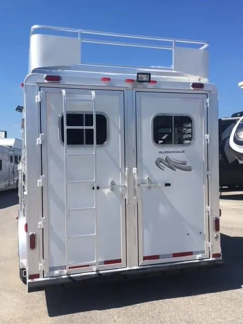 2018 Platinum Coach 3 Horse Bumper Pull