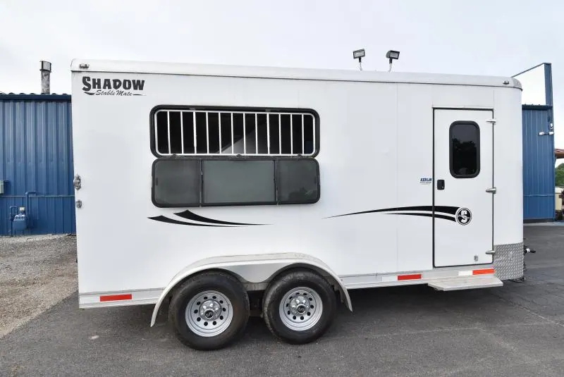 2021 Shadow Trailers Stablemate 3 Horse Trailer