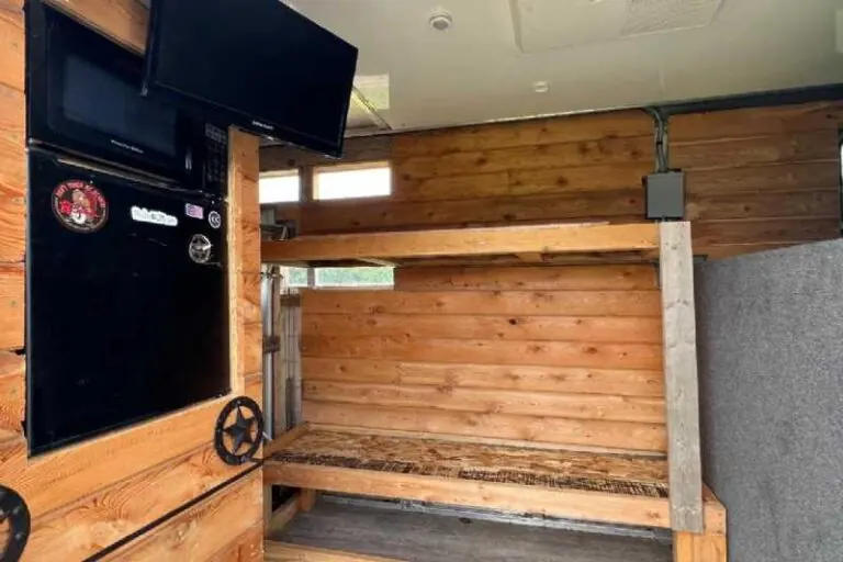 Used 2022 Shadow STK Stock Trailer with 8' Short Wall