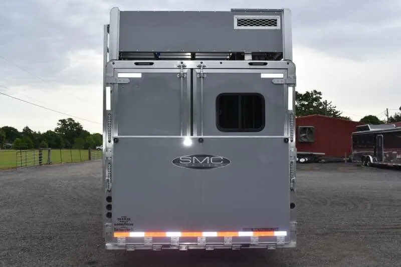 2020 SMC SL8418SCEBUG 4 Horse Trailer with 18 Short Wall